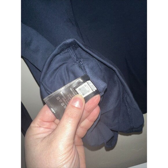 Ted Baker London Men’s Navy 1/2 Zip Preppy Pullover Casual Sweater Size 4 - Picture 12 of 12